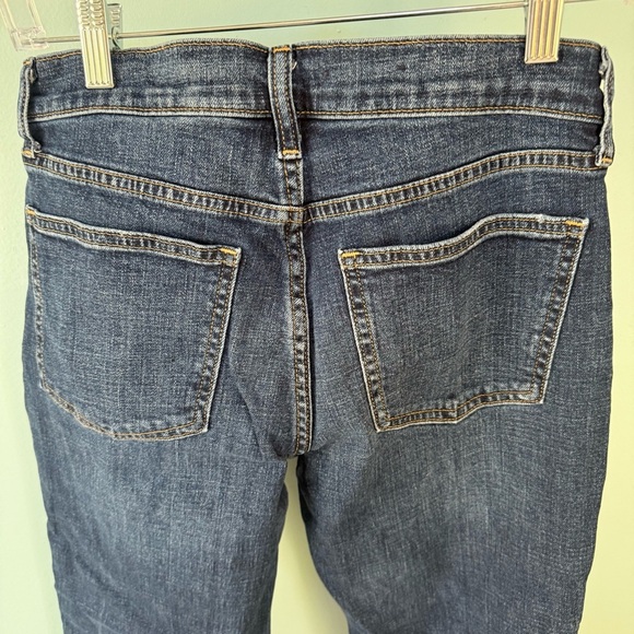 GAP Girlfriend Mid Rise Jeans - Classic Blue Size 27 - Picture 6 of 7